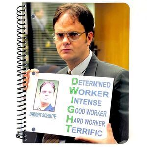 THE office Dwight Schrute the office DUNDER MIFFLIN INC